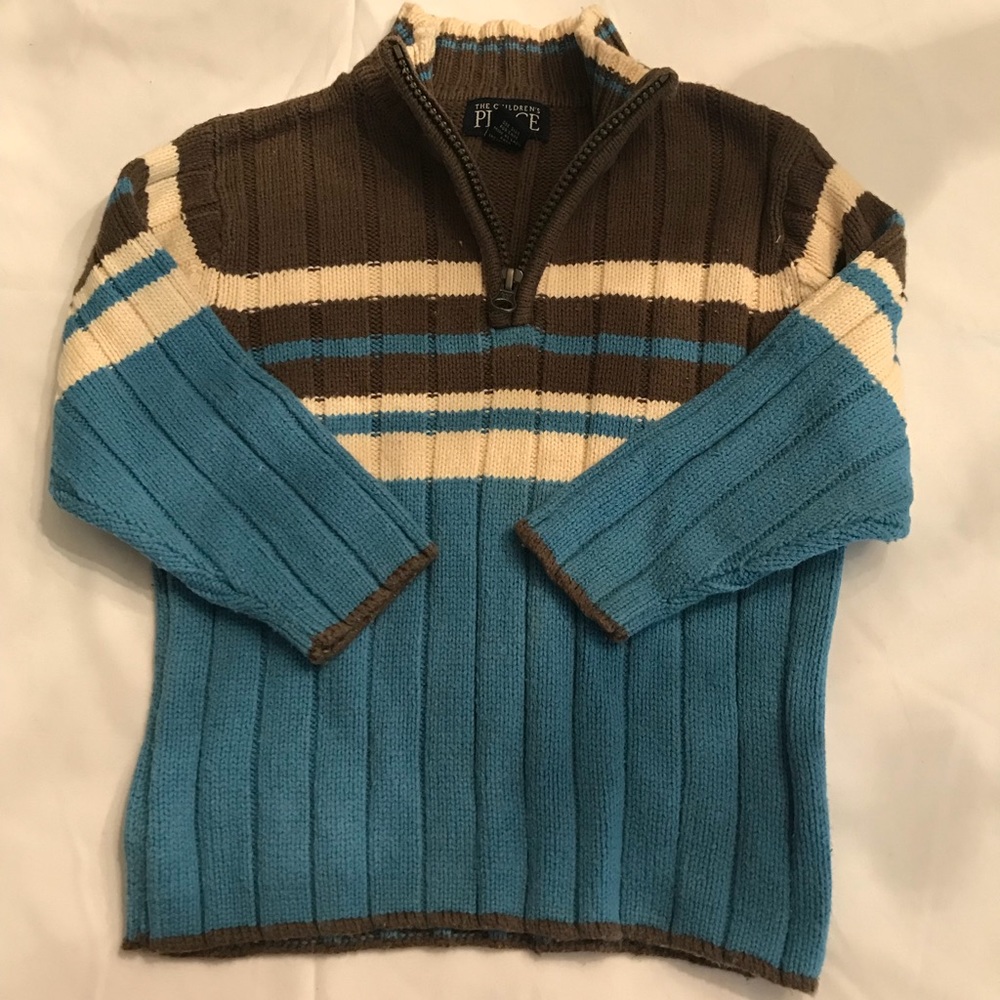 Half zip toddler sweater